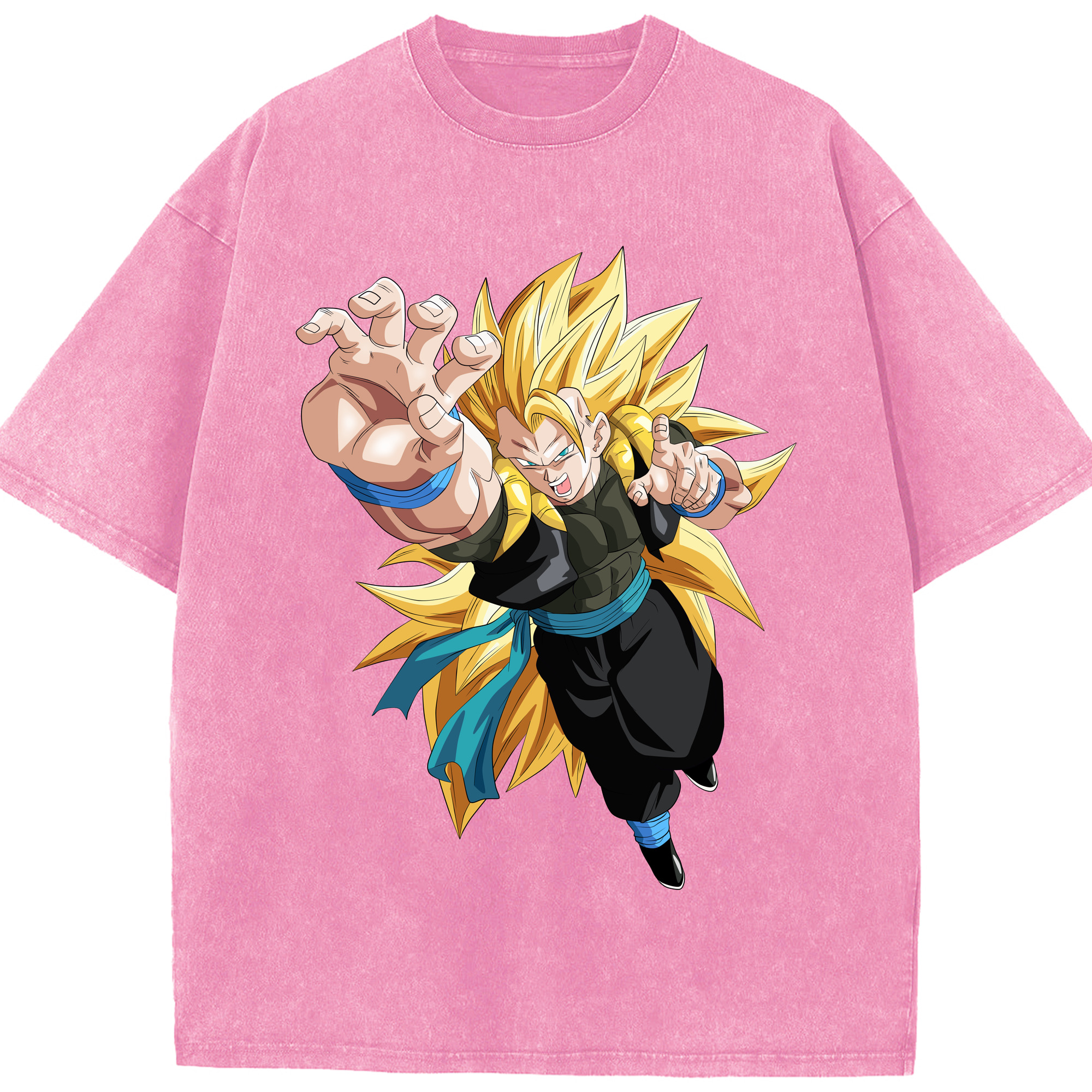 （画像用） ドラゴンボール ベジータ四世（Bejīta Yonsei）DRAGON BALL Vegeta IV 綿100% ヴィンテージ風 半袖Tシャツ（フロントプリント）
